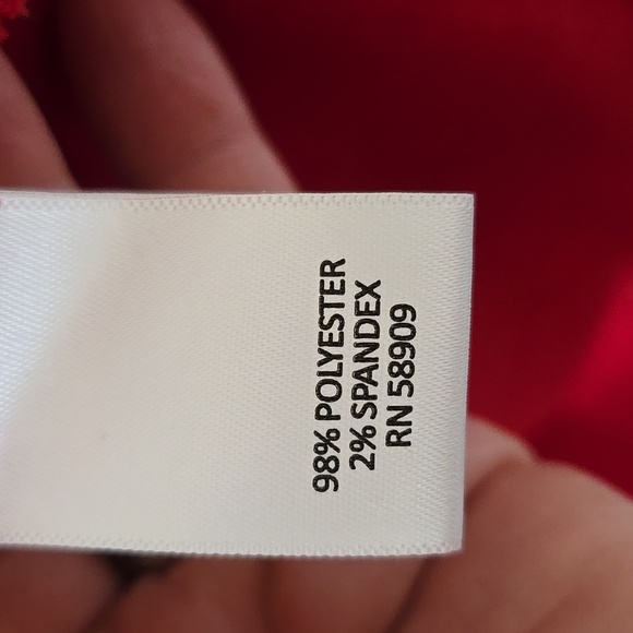 Allison Daley | Red Sparkle Cardigan Size Large - Picture 7 of 9